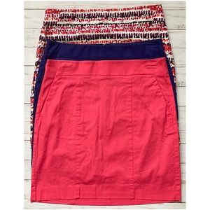 Ann Taylor summer skirts bundle size 2 & 4